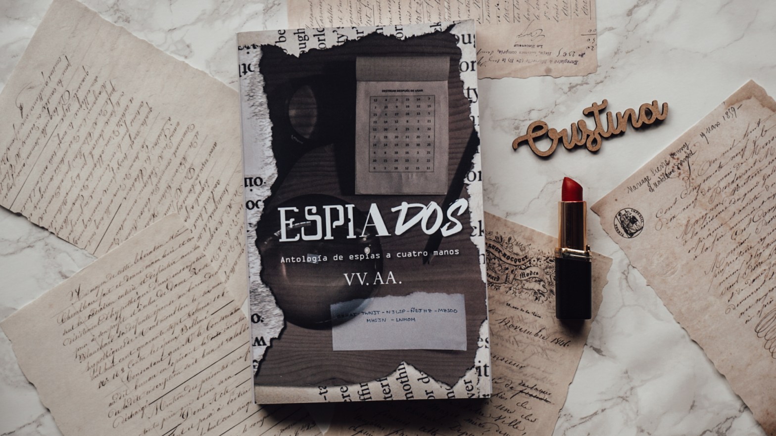 Llega ESPIADOS, una antología de espías escrita a cuatro&nbsp;manos